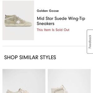 Golden Goose Gray Mid Star Sneakers